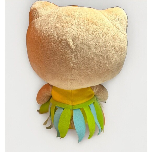 Hello Kitty Plush 2013 Hawaiian Hula Girl Dancer Tan Stuffed Animal 9" Sanrio - Picture 3 of 5